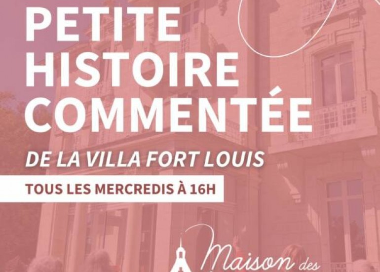 Visite guidée - Villa Fort Louis - Maison des écritures_La Rochelle