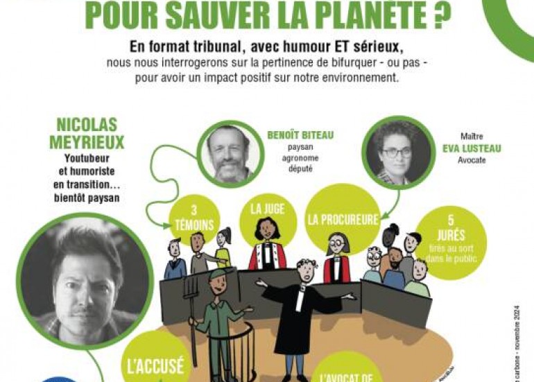 Spectacle - Faut-il changer de vie pour sauver la planète ?