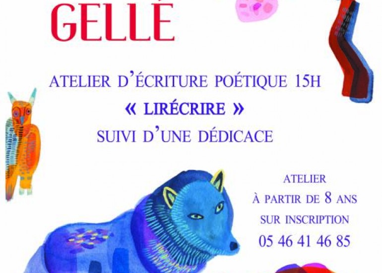 Atelier d'écriture et dédicace Albane Gellé