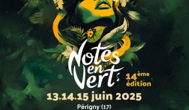 Affiche Notes en Vert